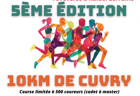 10km cuvry inscription