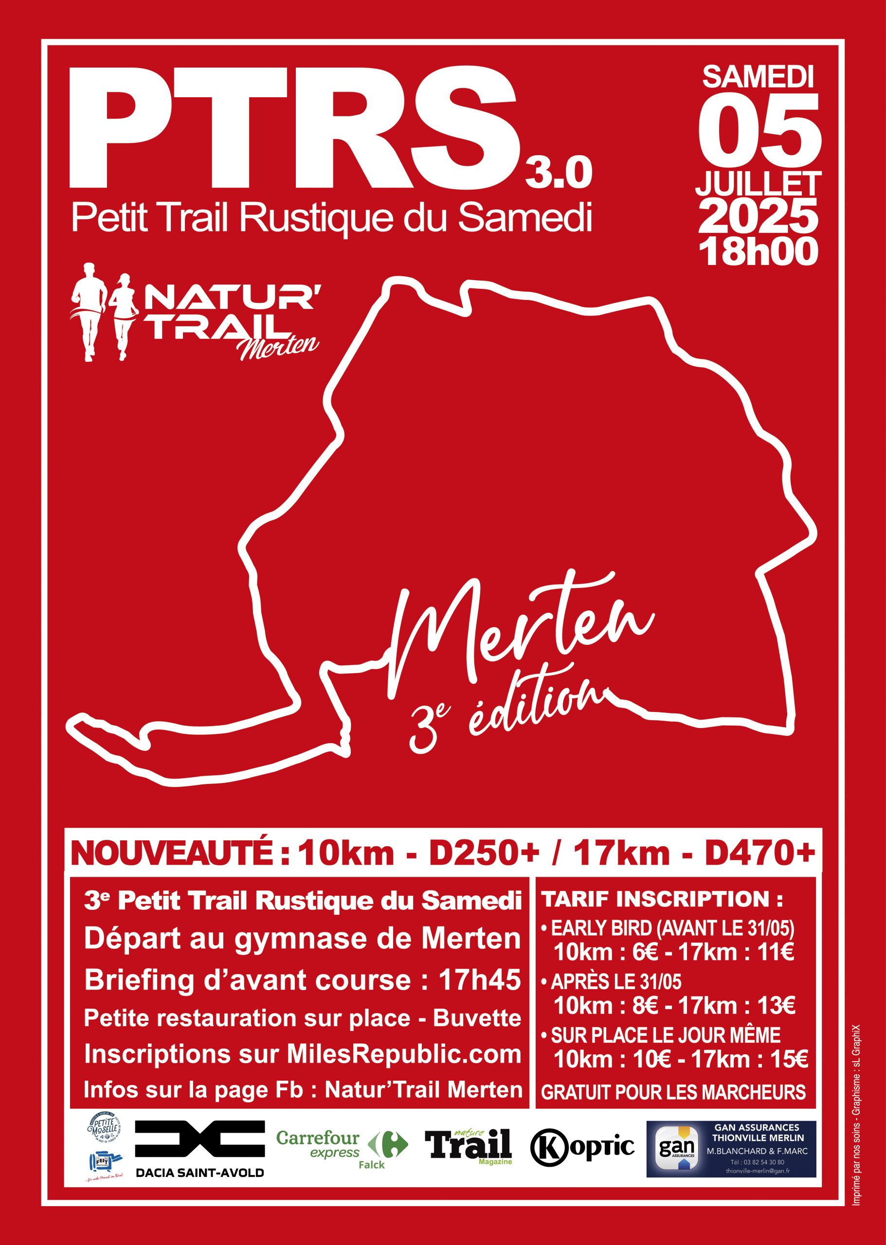Petit Trail Rustique du Samedi (PTRS)