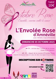 L’Envolée Rose Amnéville 2025 - course Octobre Rose contre le cancer