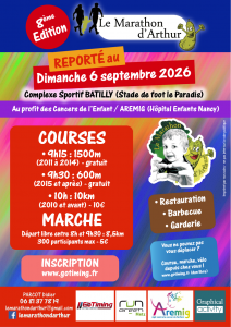 REPORT - Flyer marathon Arthur 2026