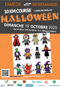 inscription 10km d'halloween