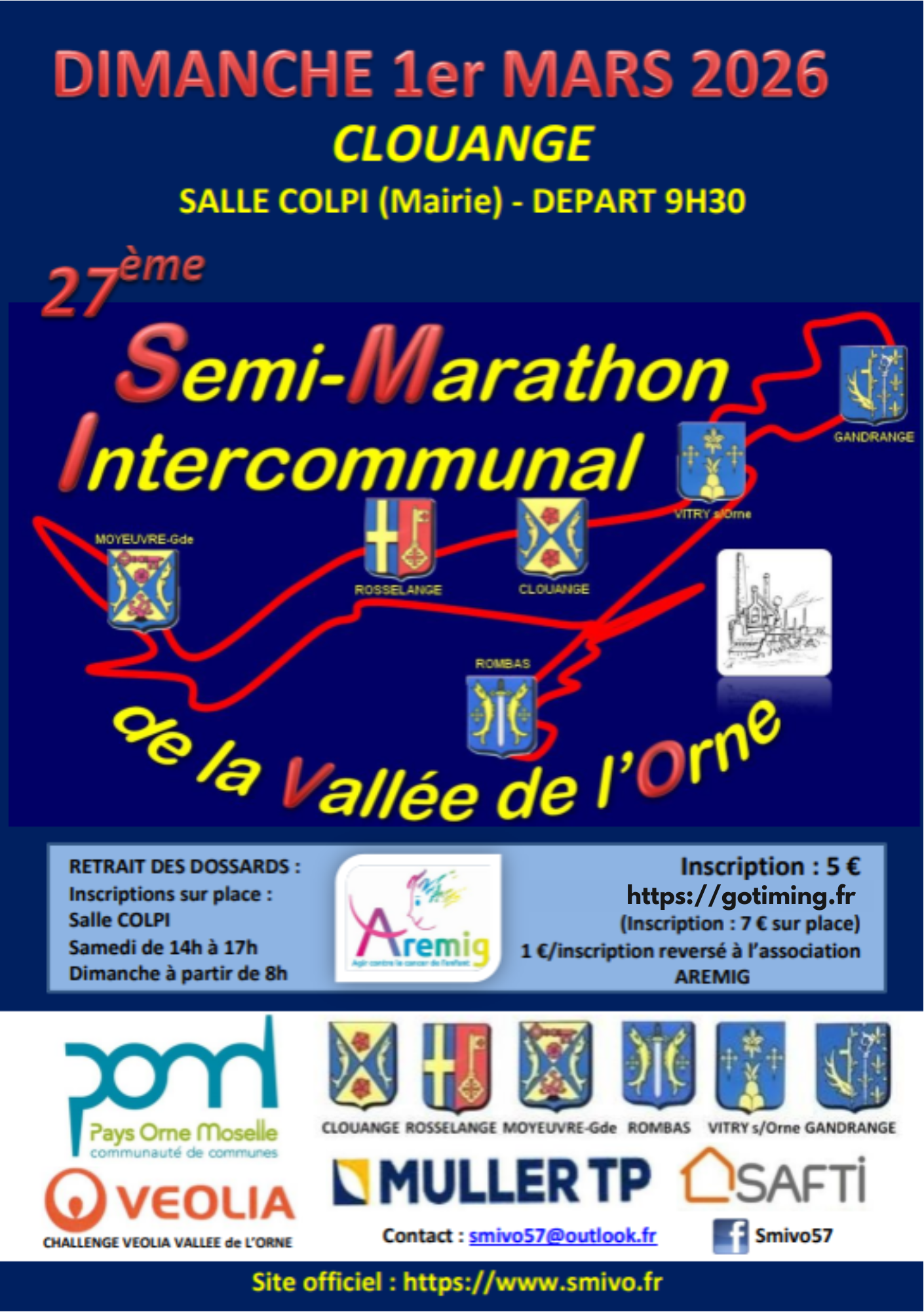 Semi Marathon du SMIVO