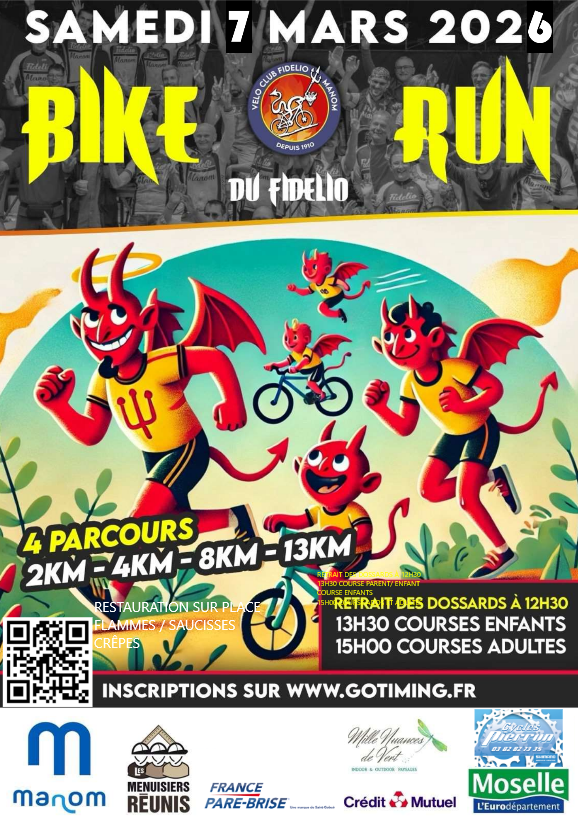 Bike and Run Fidelio Manom