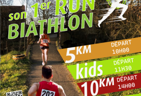 Le Foyer Rural de Guinglange organise son 1er Run Biathlon le 21 septembre ! Au programme : courses de 5 km (10h), course kids (11h30) et 10 km (14h). Infos & inscriptions sur gotiming.fr
