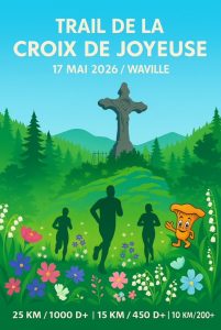 Inscription trail de la croix joyeuse