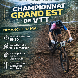 AFFICHE CHAMPIONNAT VTT XCO 2026