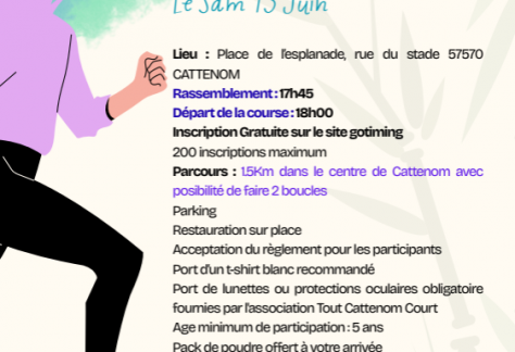 inscription color run