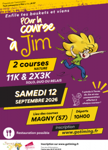 inscription la course a JIM